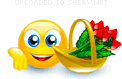 Flower Basket animated emoticon