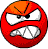 Angry smiley face emoticon (Angry Emoticons)