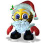 3D Santa animated emoticon