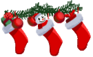 christmas stockings smiley