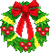 Christmas Wreath emoticon