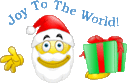 Joy to the world emoticon (Christmas Emoticons)