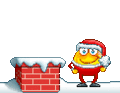 Jump In emoticon (Christmas Emoticons)