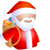 Santa Buddy Icon emoticon (Christmas Emoticons)
