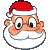 santa in love smiley