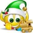 Santa's Elf emoticon (Christmas Emoticons)