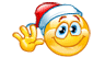 Xmas smiley emoticon (Christmas Emoticons)
