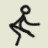 dancing stickman emoticon