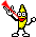 Banana Jazz emoticon (Banana Emoticons)