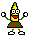 emoticon of Banana with Kilt