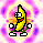 Trippy dancing banana emoticon (Banana Emoticons)