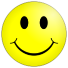 icon of classic happy smiley face