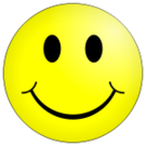 classic happy smiley face emoticon