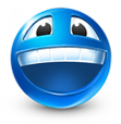 Excited emoticon (Happy Emoticons)