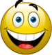 Glad emoticon