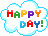 Happy Day animated emoticon