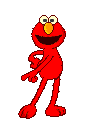 emoticon of Happy Elmo