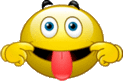 Happy tongue out emoticon (Happy Emoticons)