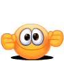 Jumping for Joy smiley (Happy Emoticons)