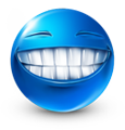 really happy emoticon