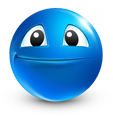 Satisfaction emoticon (Happy Emoticons)