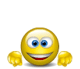 Big Hug smiley face animated emoticon