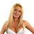 Sexy Blonde Kiss smiley (Kiss emoticons)