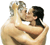 Sexy Couple Kissing animated emoticon