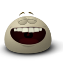3d laughing emoticon