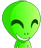 Alien Laughing emoticon