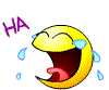 Crying with Laughter smiley (Laughing Emoticons)