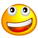 Large Laughing smiley (Laughing Emoticons)