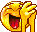 laughing hysterically icon