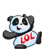 LOL Panda emoticon (LOL Emoticons)