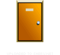 icon of sliding love letter door