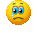 Crying and sobbing smiley (Sad Emoticons)