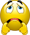 disappointed emoticon