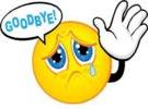 Goodbye tears emoticon (Sad Emoticons)