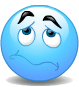 Sad and Sorry animated emoticon