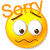 Sorry smiley face smiley (Sad Emoticons)