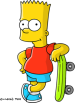 bart simpson emoticon