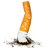 Cigarette butt animated emoticon