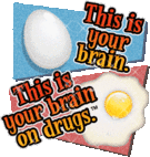 This is Your Brain on Drugs emoticon (Drug emoticons)