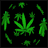 Spinning weed emoticon (Drug emoticons)