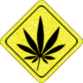 weed sign smiley