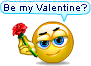 valentine proposal emoticon