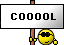 Cool Sign emoticon (Word Emoticons)