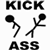 Kick Ass smiley (Word Emoticons)