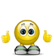 Saying You're Welcome animated emoticon