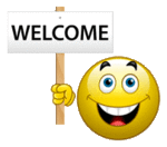 Welcome Sign emoticon